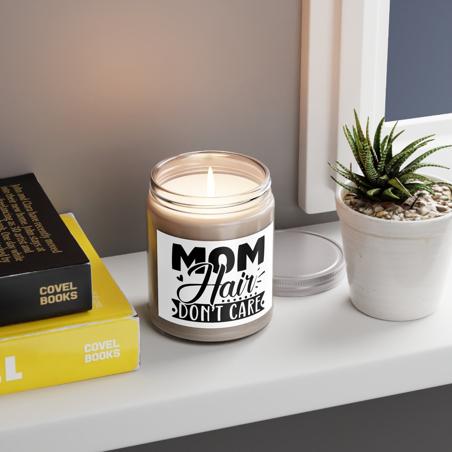 "Mom's Bliss: Lavender Scented- Scented Candle