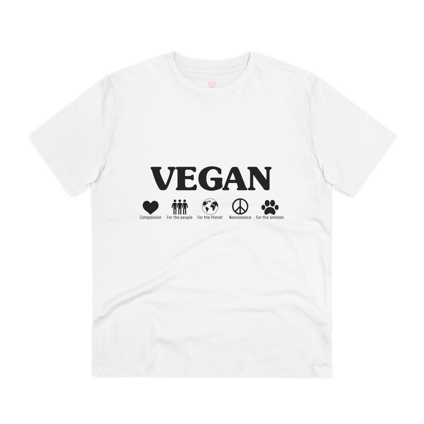 "Vegan Vibes Tee"- T-Shirt