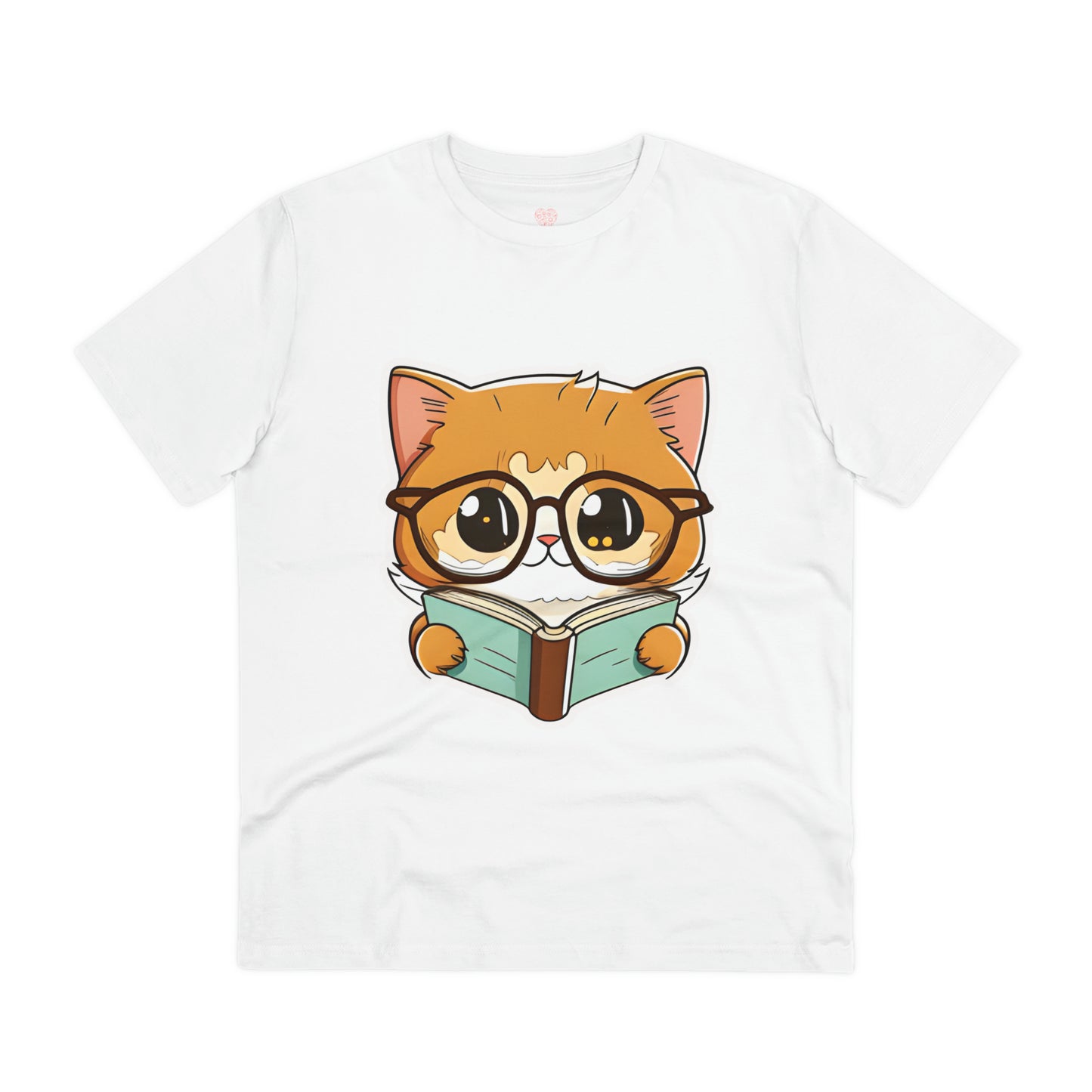 Bookworm Bliss: Kitty Book Lover - T-Shirt