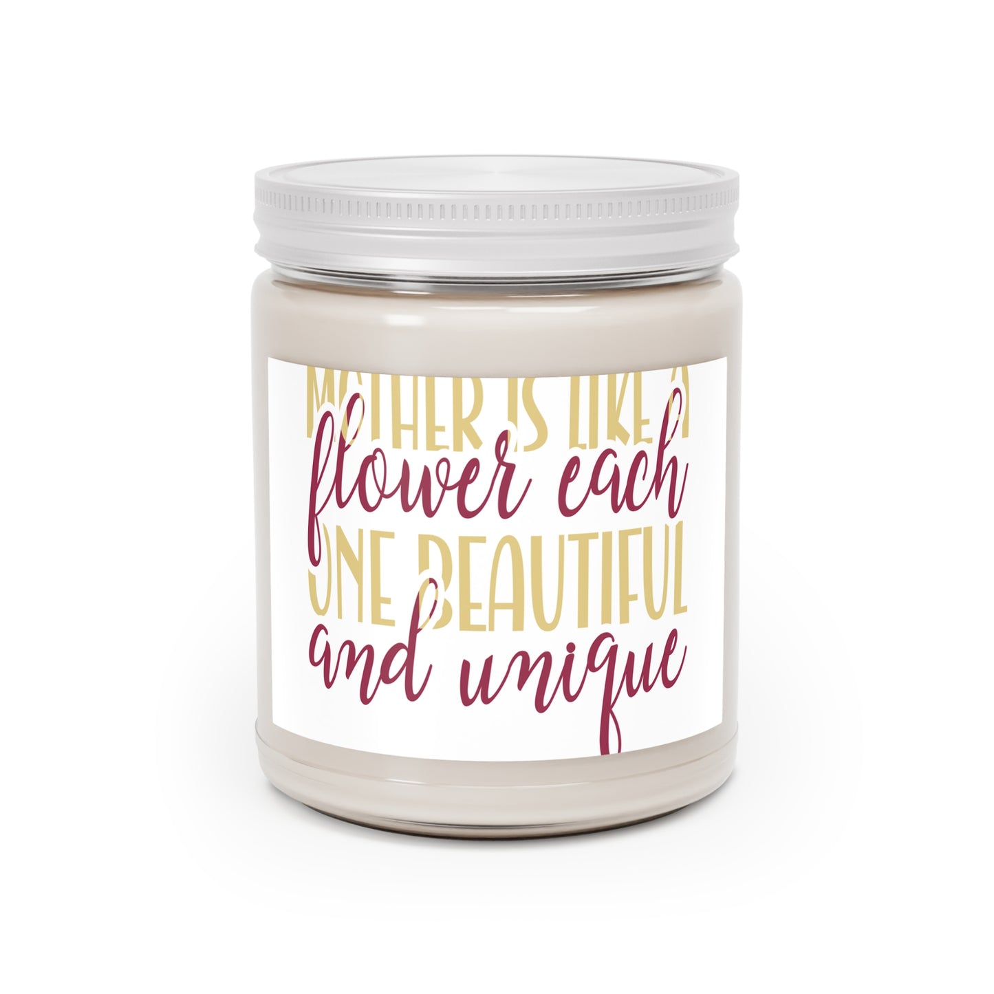 "Mom's Retreat: Lavender Infused S- Scented Candle