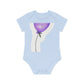 "Organic Baby Bodysuit: Adorable- Baby Organic Short Sleeve Bodysuit