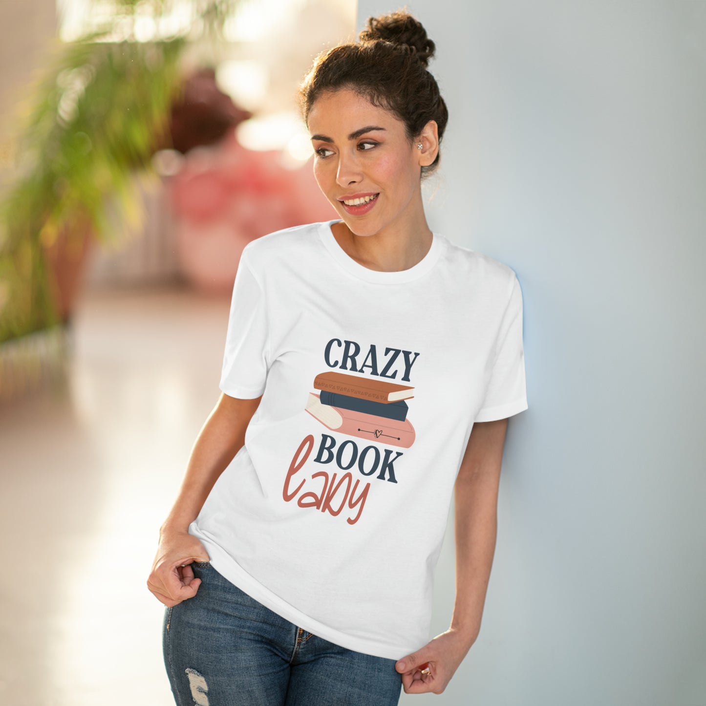 "Crazy Book Lady" - Literary Lover - T-Shirt