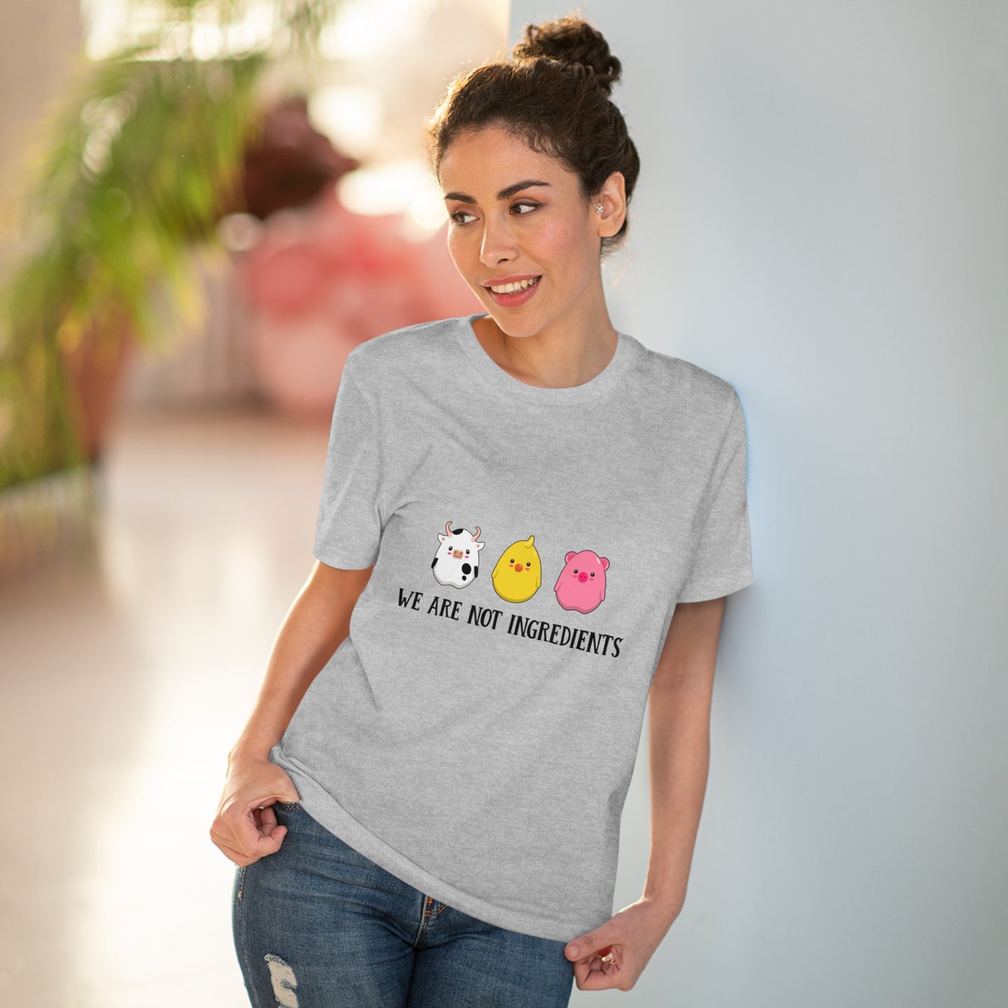 "We are not Ingredients" Vegan Vibes Tee - T-Shirt