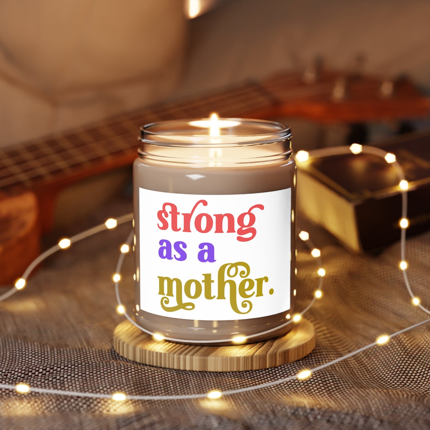 "Mom's Delight: Floral Bouquet S- Scented Candle