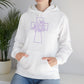 "Beautiful Cross" - Blessed & Cozy Hooded Sweatshirt - Hoodie