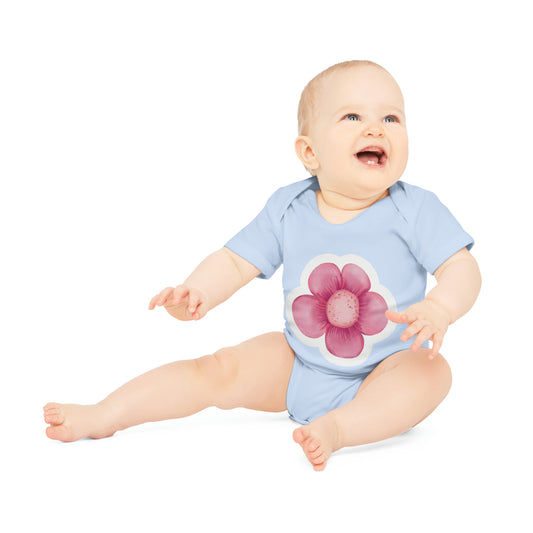 "Adorable Baby Organic Short Sleeve Bodysuit- Baby Organic Short Sleeve Bodysuit