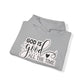 "Faith-filled Comfort: Christian Quote Hooded- Hoodie