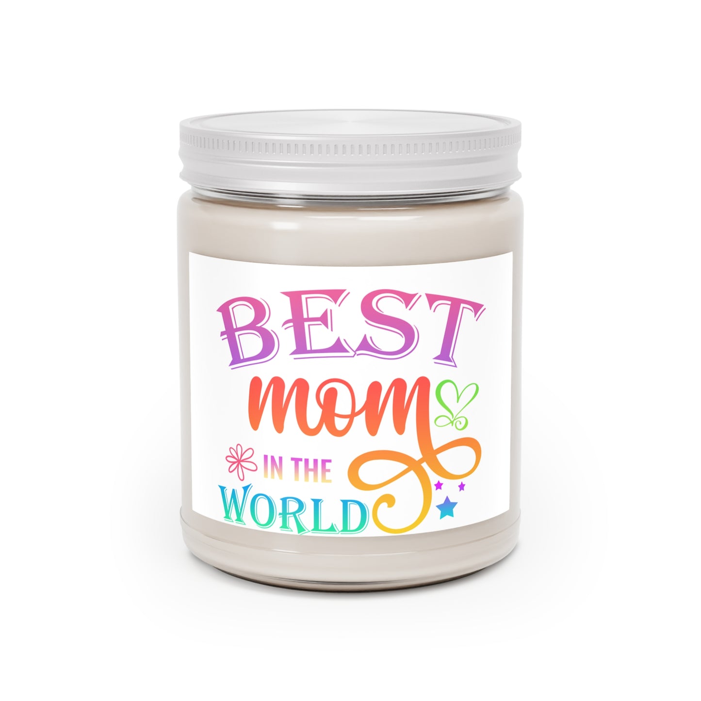 "Sweet Mother's Day Serenity: Jasmine &- Scented Candle