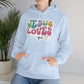 "Jesus Loves You" - Faithfully Cozy Hooded Sweatshirt - Hoodie