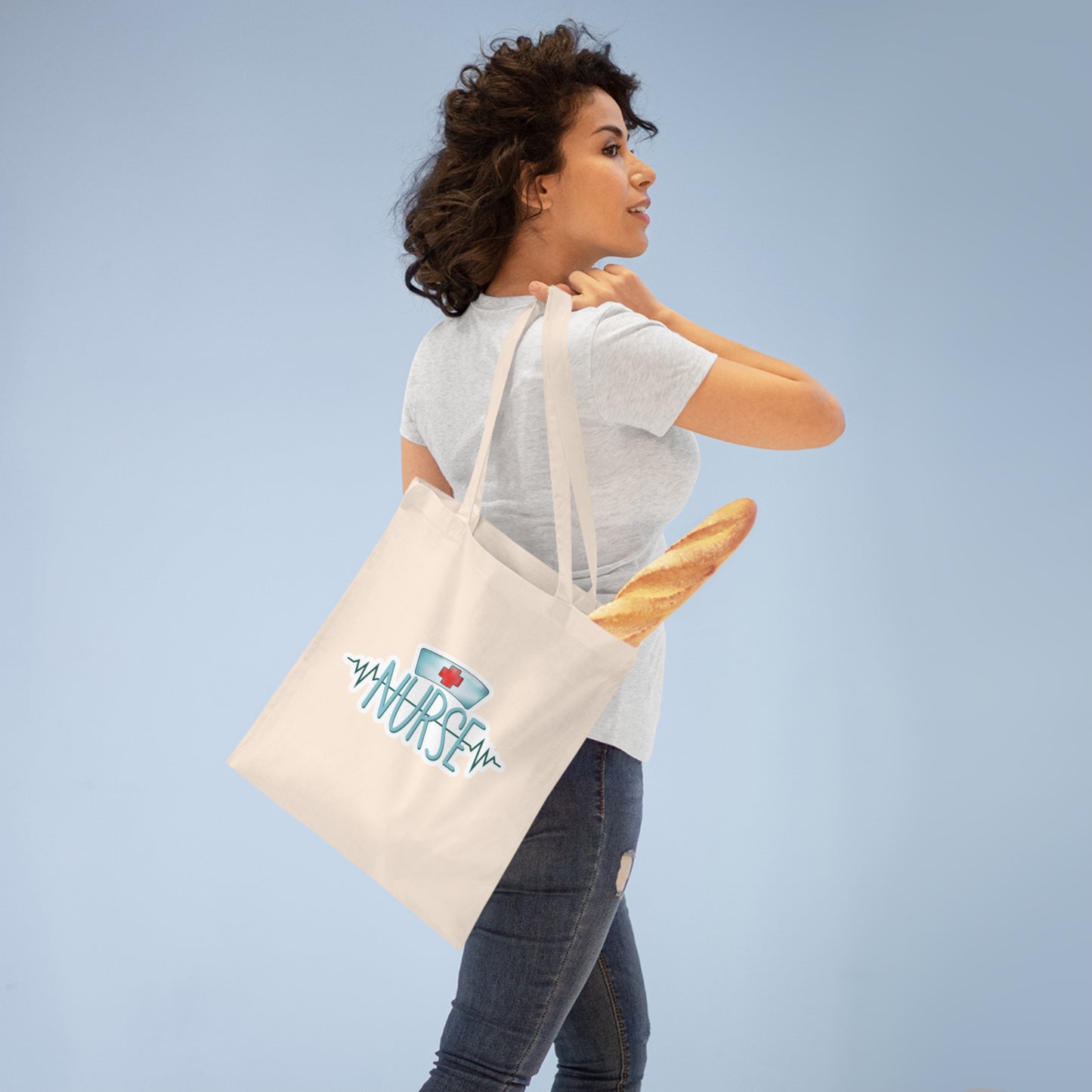 "Nurse Life Essentials Tote: Carry With Care- Tote Bag