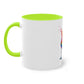 "Rainbow Pride Celebrate Love" - Two Tone Mug