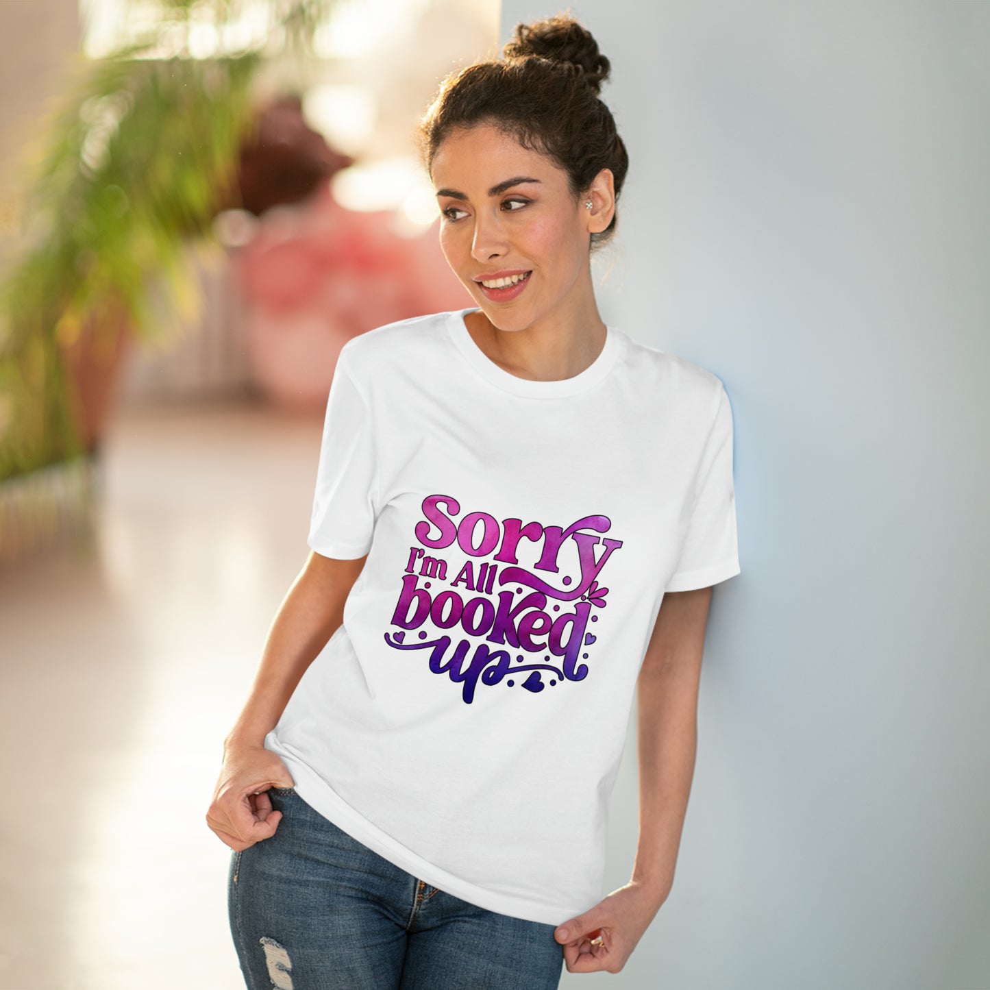 "Sorry, I'm all booked up" - Literary Lover's - T-Shirt