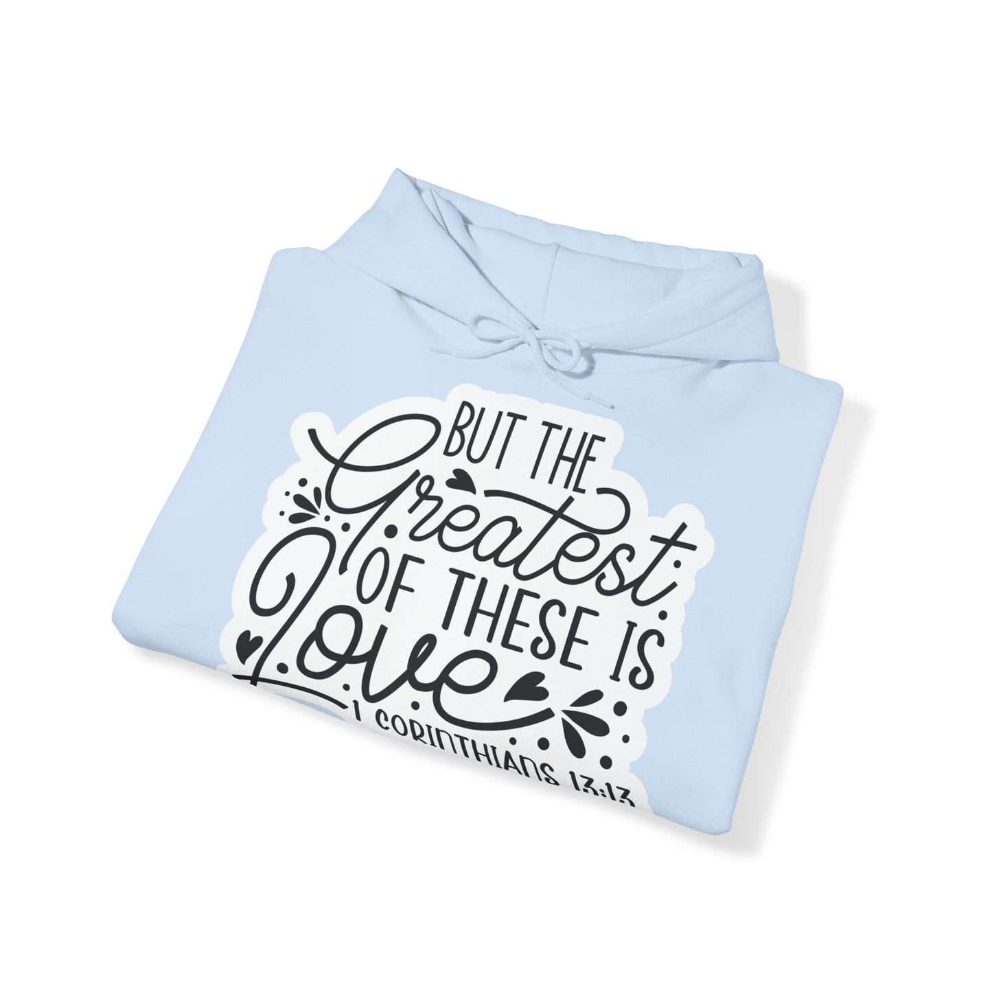 "Faithfully Cozy: Christian Quote Hood- Hoodie