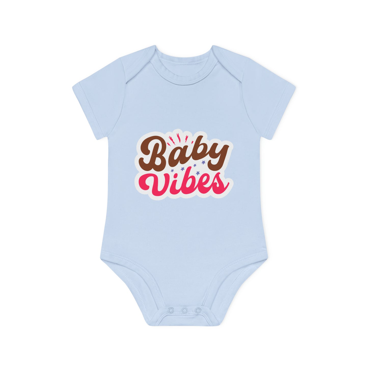 "Cuddly Cutie Baby Organic Short Sleeve Bod- Baby Organic Short Sleeve Bodysuit