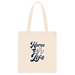 "Nurse Life Essentials Tote: Stylish and- Tote Bag