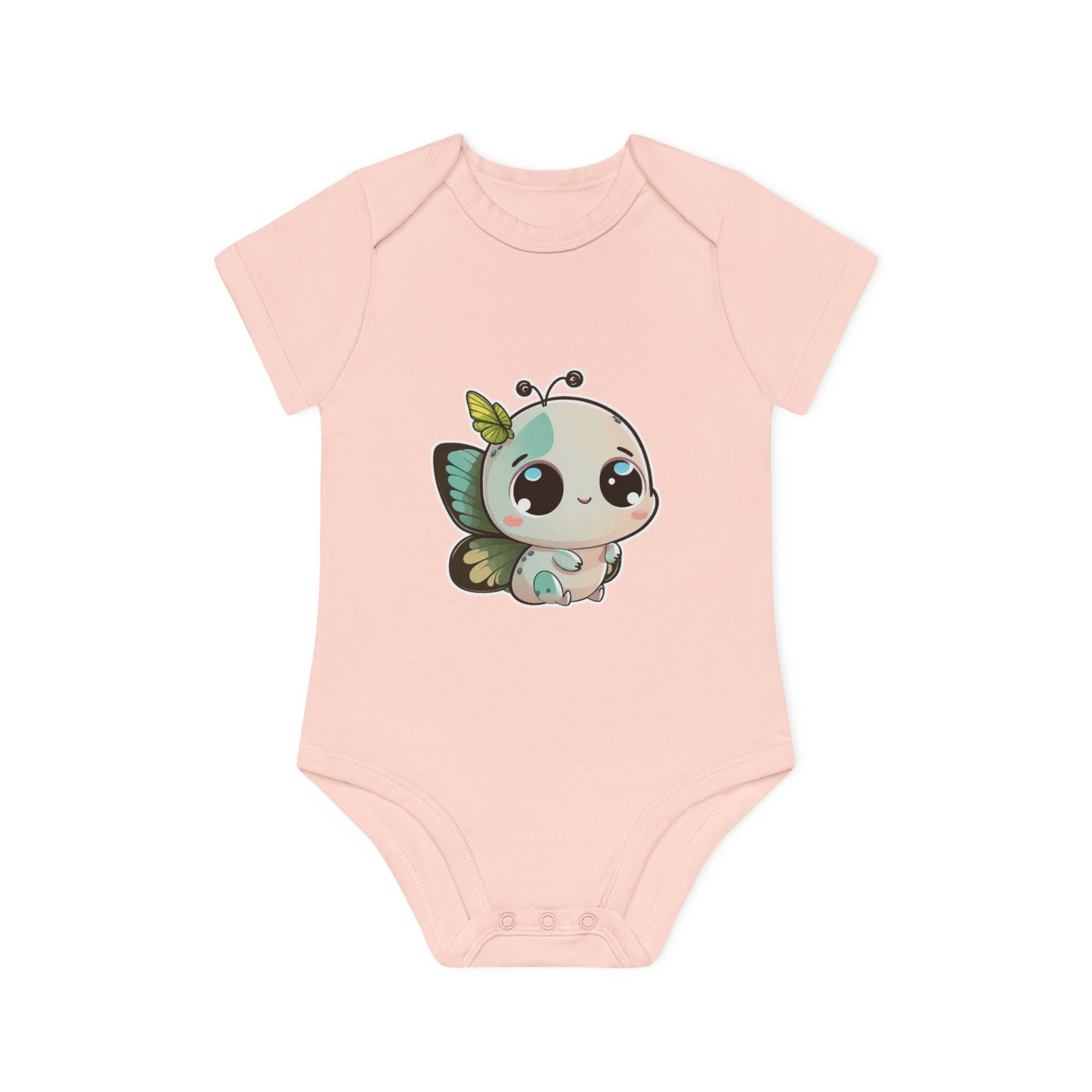 "Adorable Baby Organic Short Sleeve Bodysuit- Baby Organic Short Sleeve Bodysuit