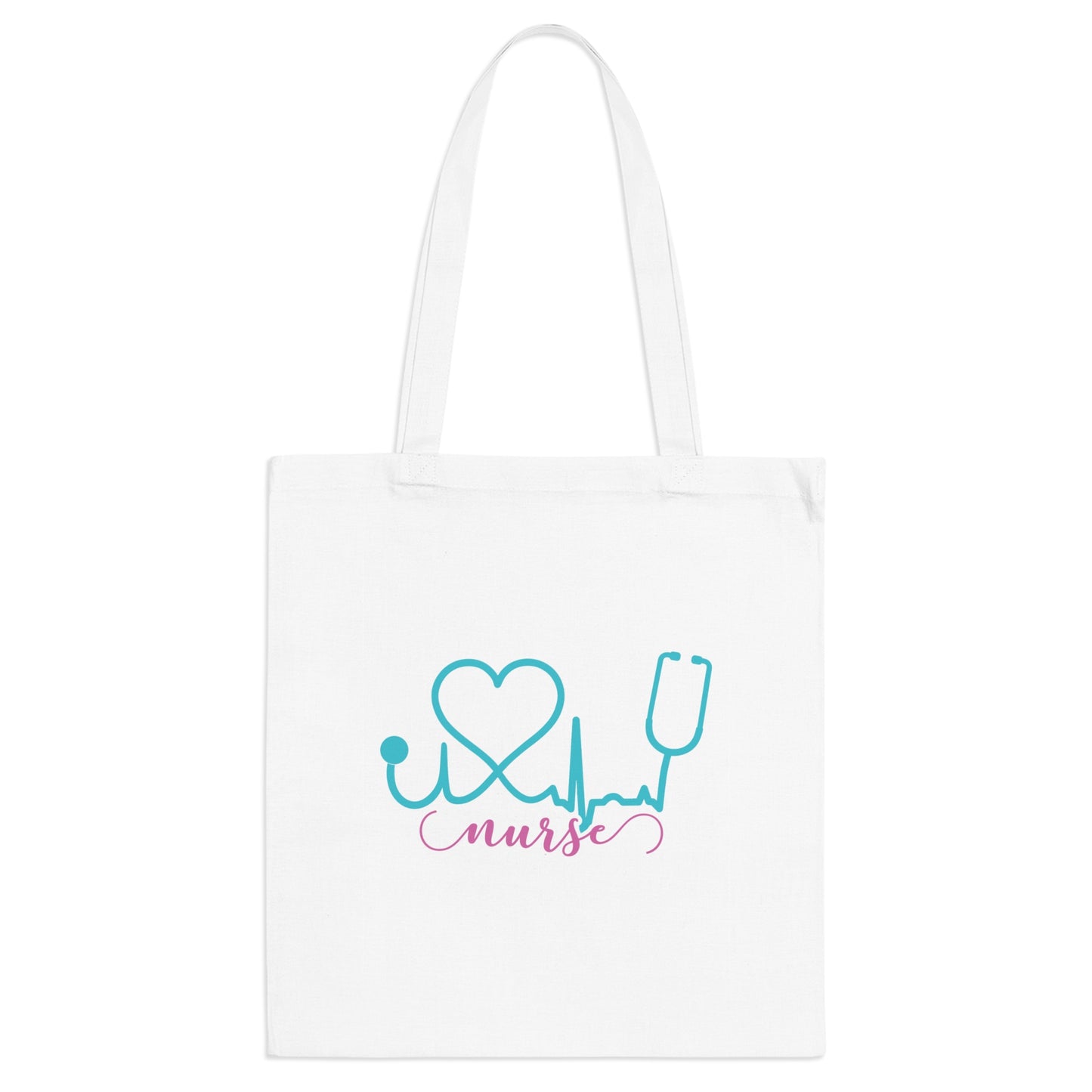 "Saving Lives in Style: Nurse Tote Bag- Tote Bag