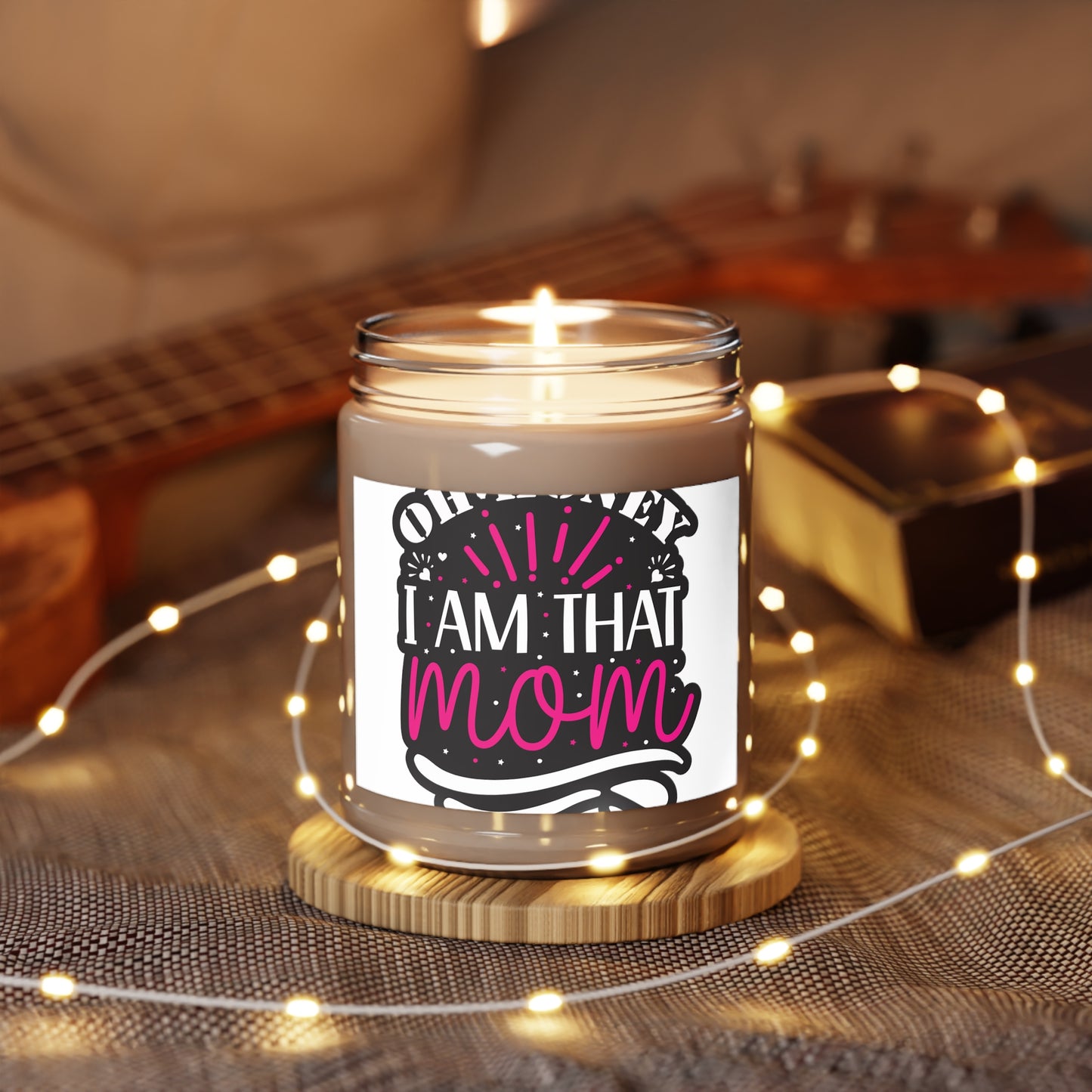 "Mother's Love: Warm Vanilla Scented- Scented Candle