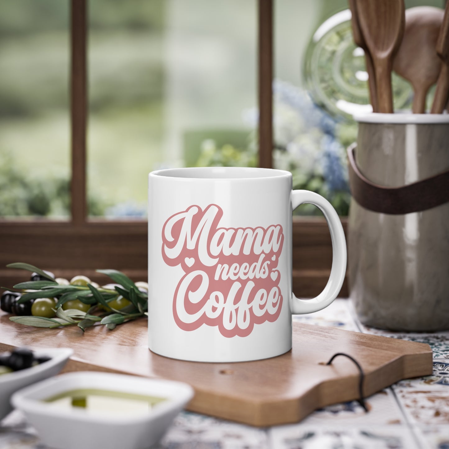 "Mama needs Coffee" - Ceramic 11oz Mug