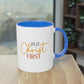 "Put Christ First" - Two Tone Mug