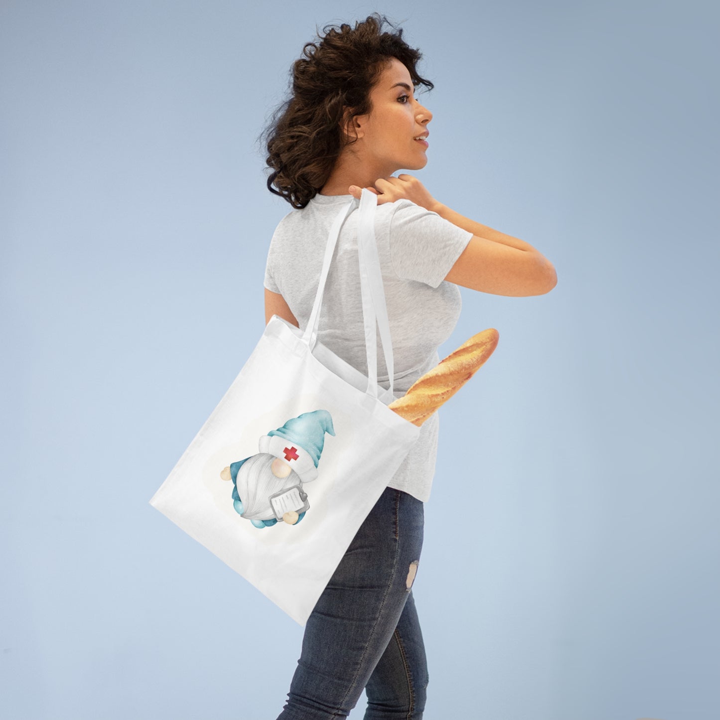 "Carry Your Care Everywhere: Nurse Tote- Tote Bag