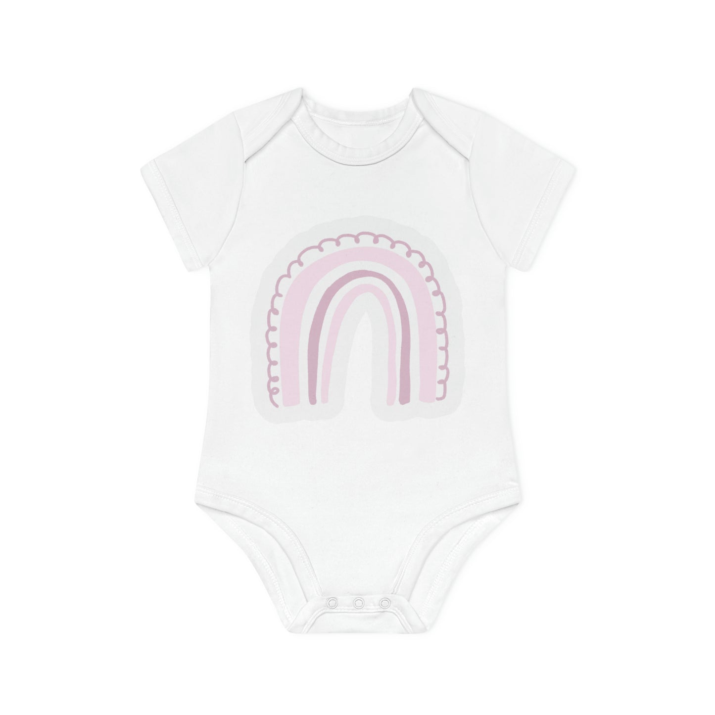 "Adorable Baby Organic Short Sleeve Bodysuit- Baby Organic Short Sleeve Bodysuit