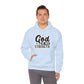 "God is my Strength" - Hooded Sweatshirt - Hoodie