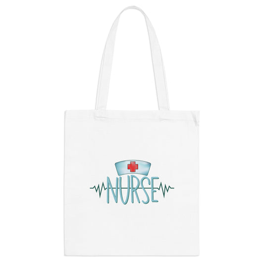 "Nurse Life Essentials Tote: Carry With Care- Tote Bag