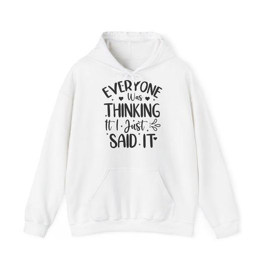 "Sarcastic Sass Hooded Sweatshirt -- Hoodie