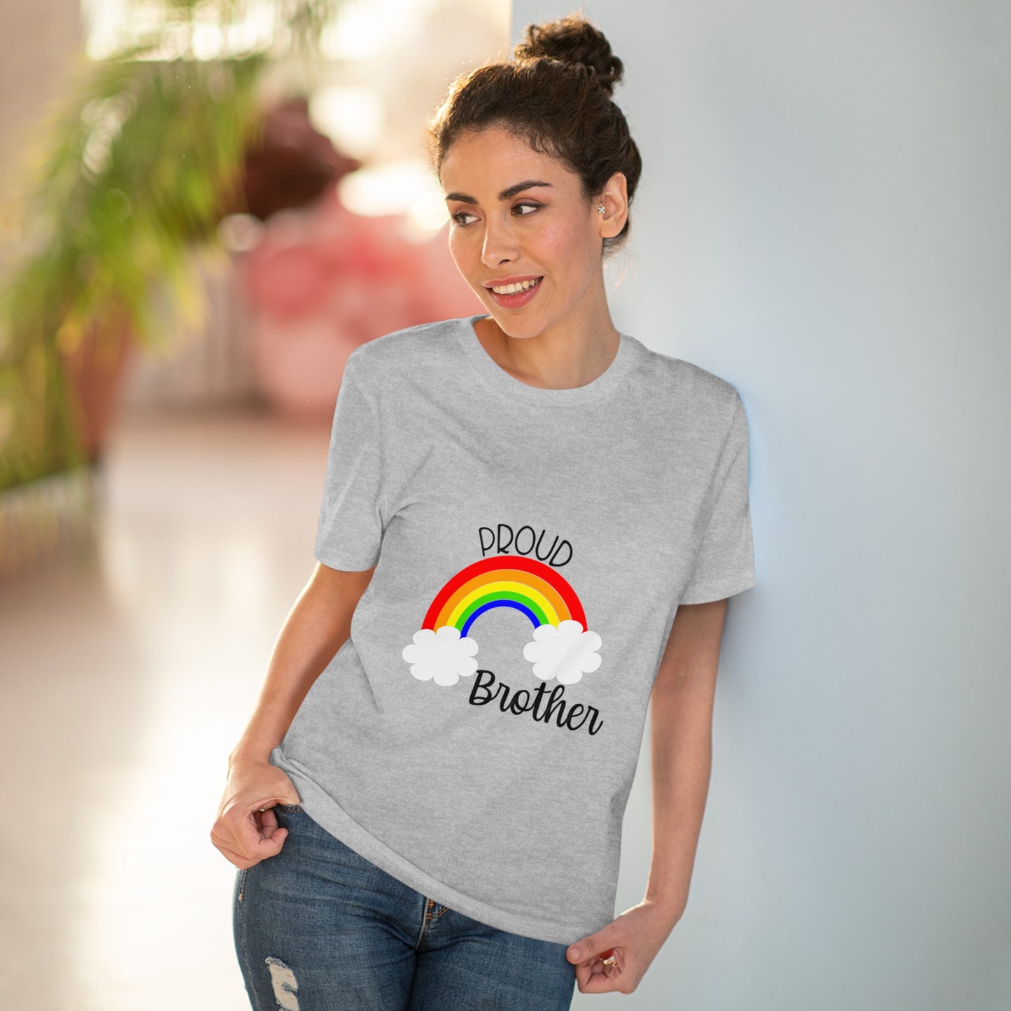 "Proud Brother Rainbow Tee"- T-Shirt