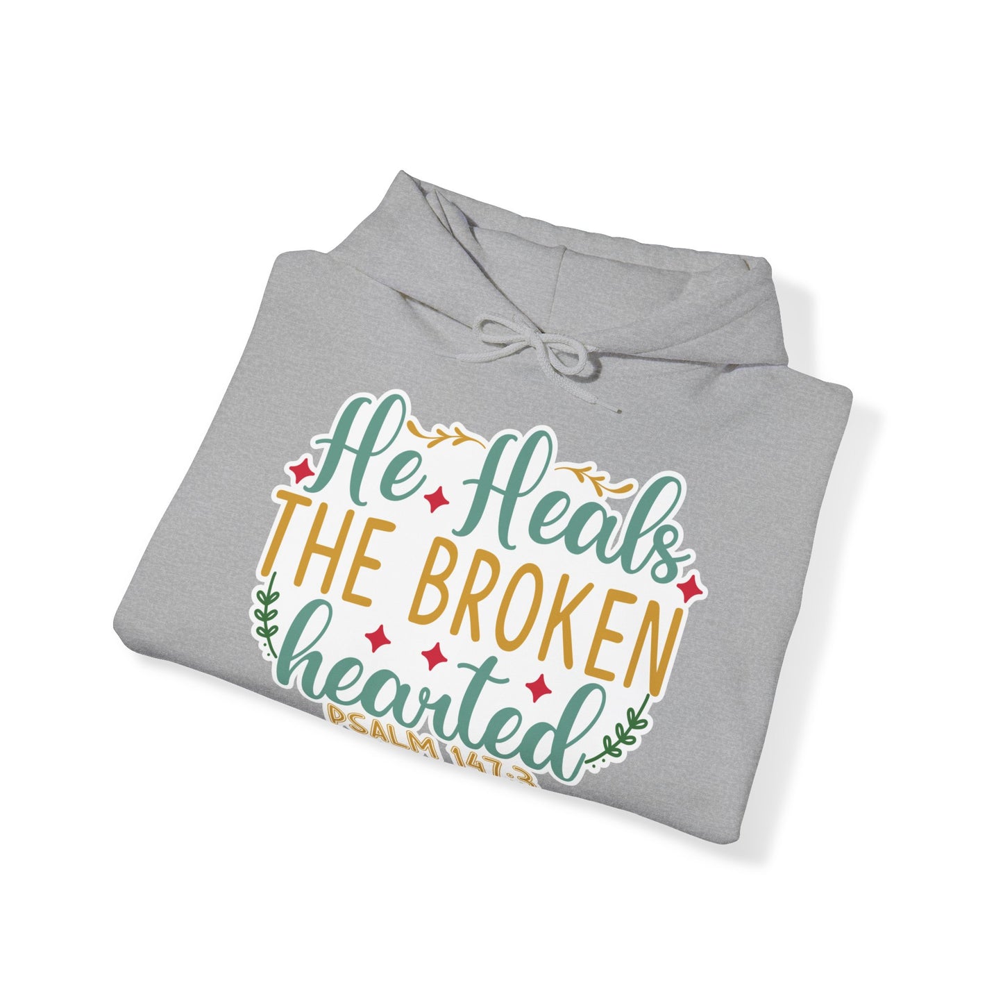 "Faith-Filled Comfort: Christian Quote Hood- Hoodie