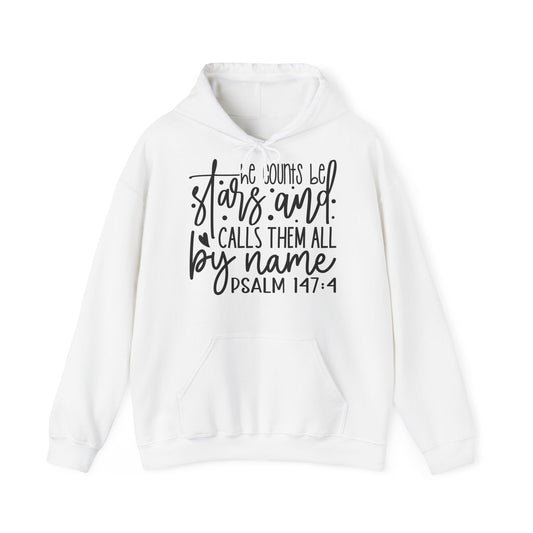 "Heavenly Comfort: Christian Quote Hooded Sweat- Hoodie