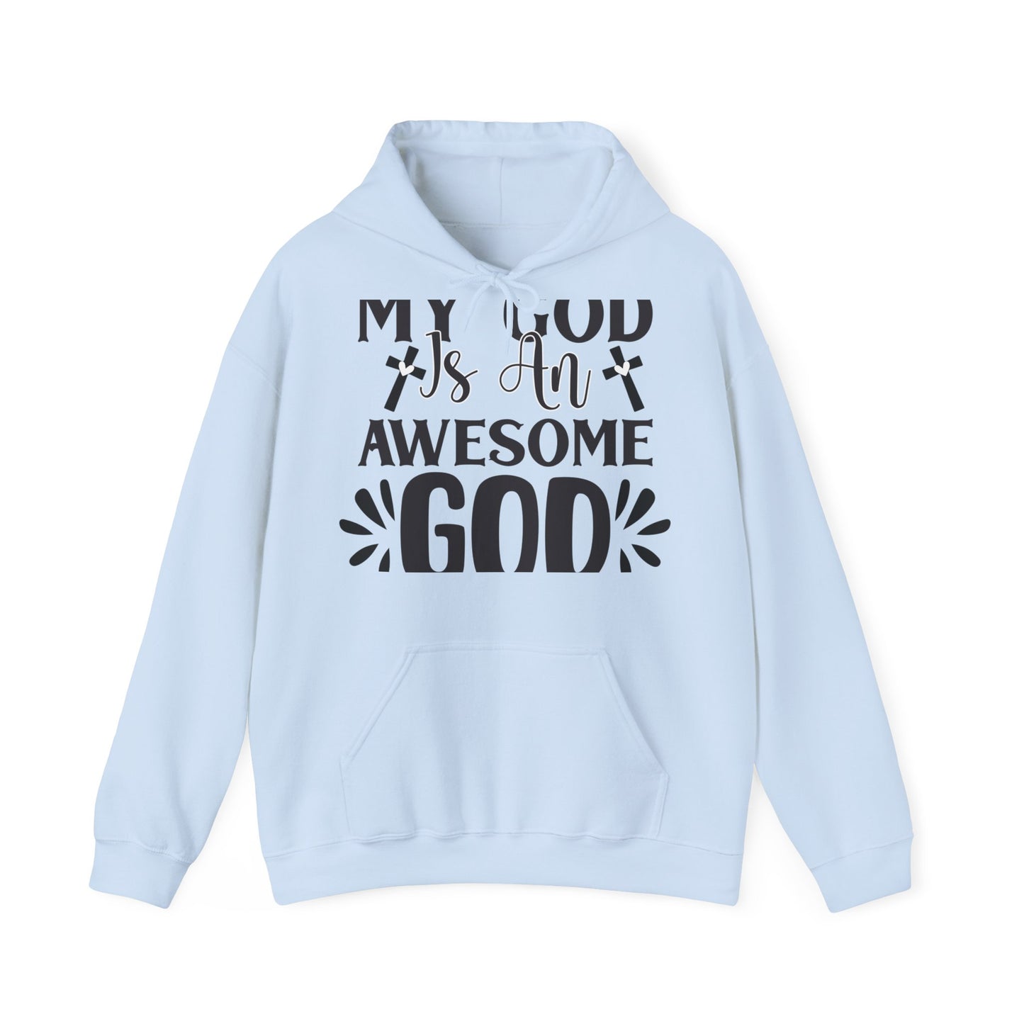 "Faithful and Cozy: Christian Quote- Hoodie