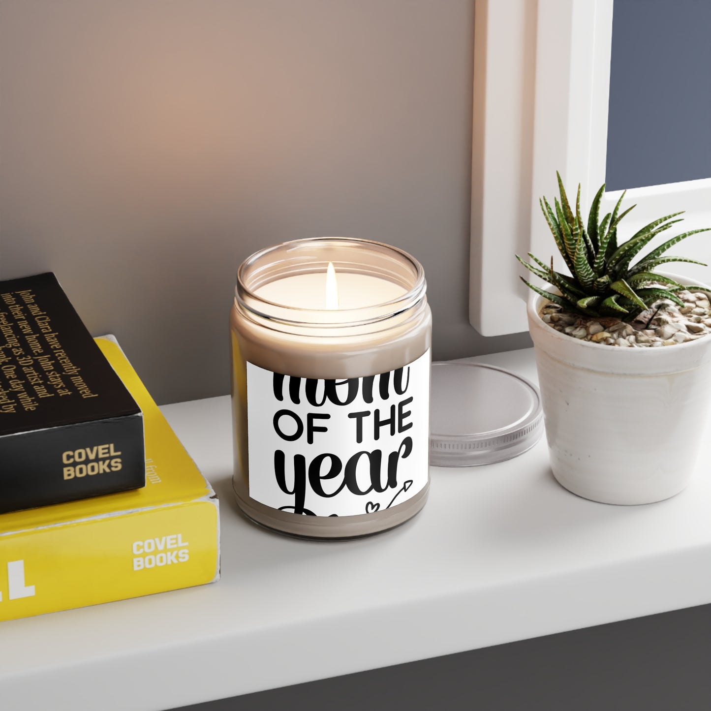 "Blooming Love: Scented Candle for- Scented Candle