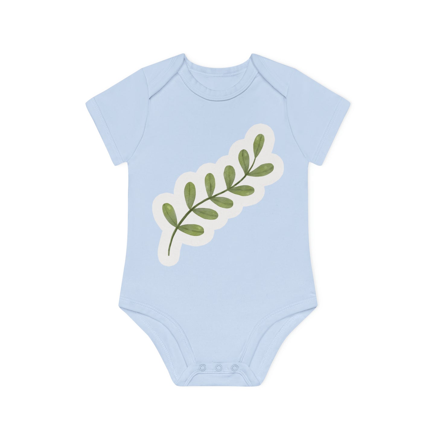 "Adorable Baby Organic Short Sleeve Bodysuit- Baby Organic Short Sleeve Bodysuit