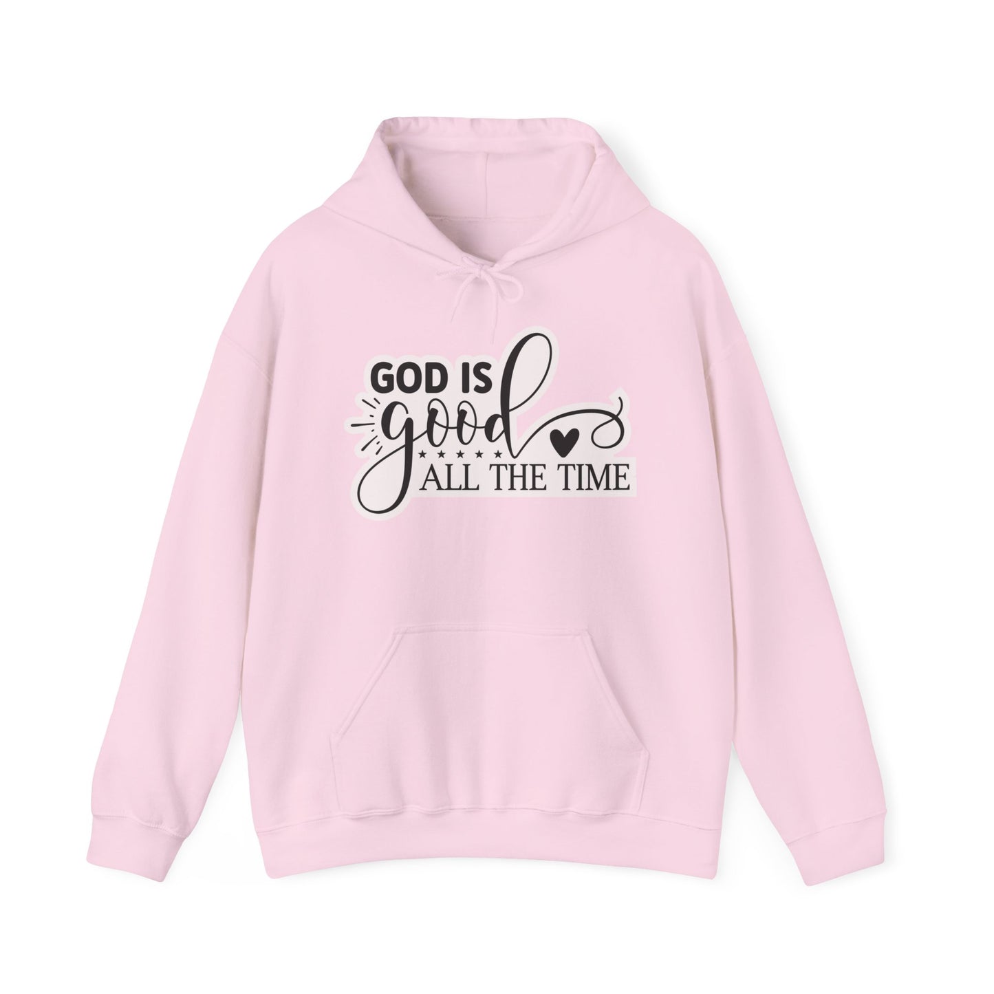 "Faith-filled Comfort: Christian Quote Hooded- Hoodie