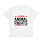 "I support animal rights" Vegan Vibes Tee - T-Shirt