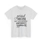 "Gymnast Mom" - Unisex Heavy Cotton Tee