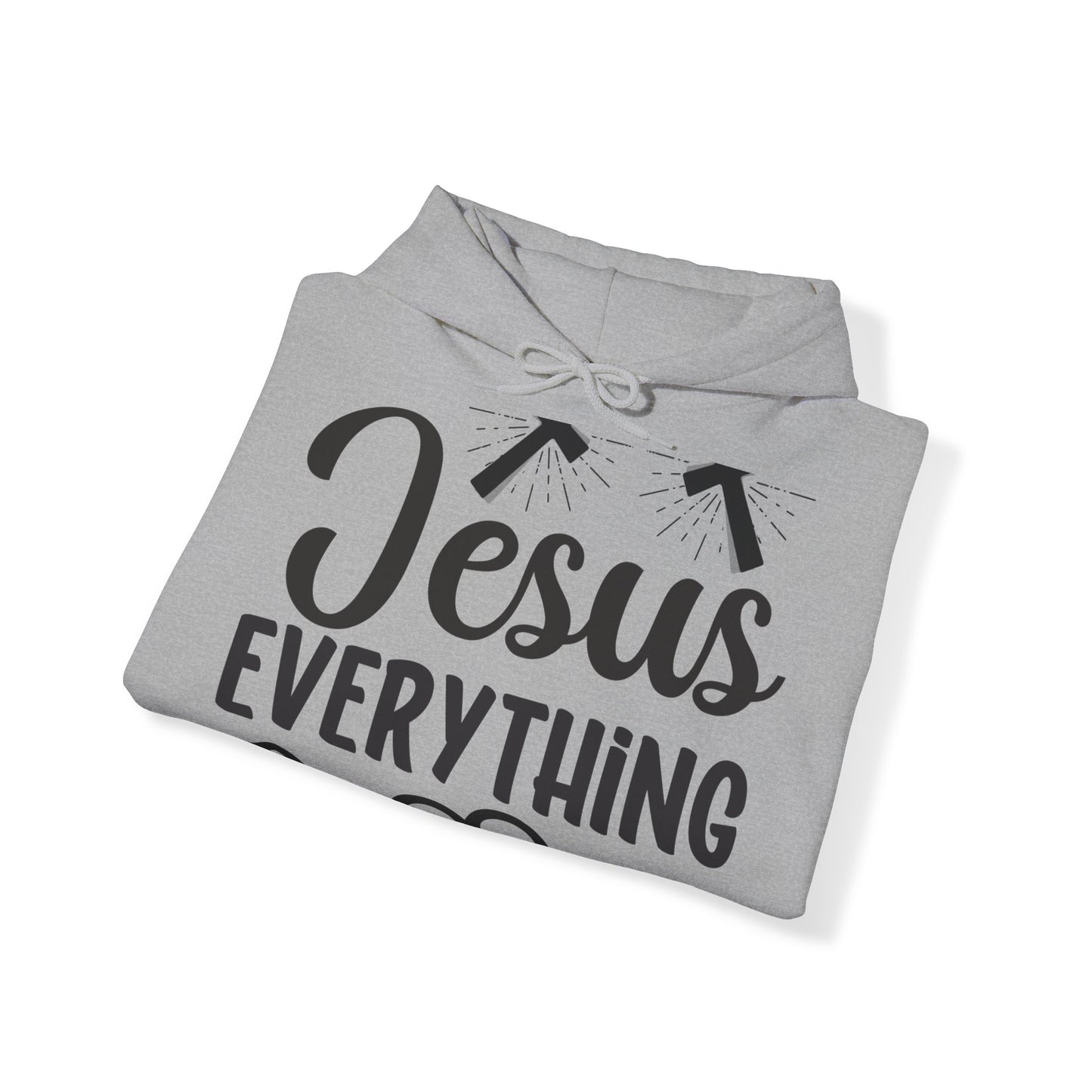 "Faith-filled Fashion: Christian Quote Hooded- Hoodie