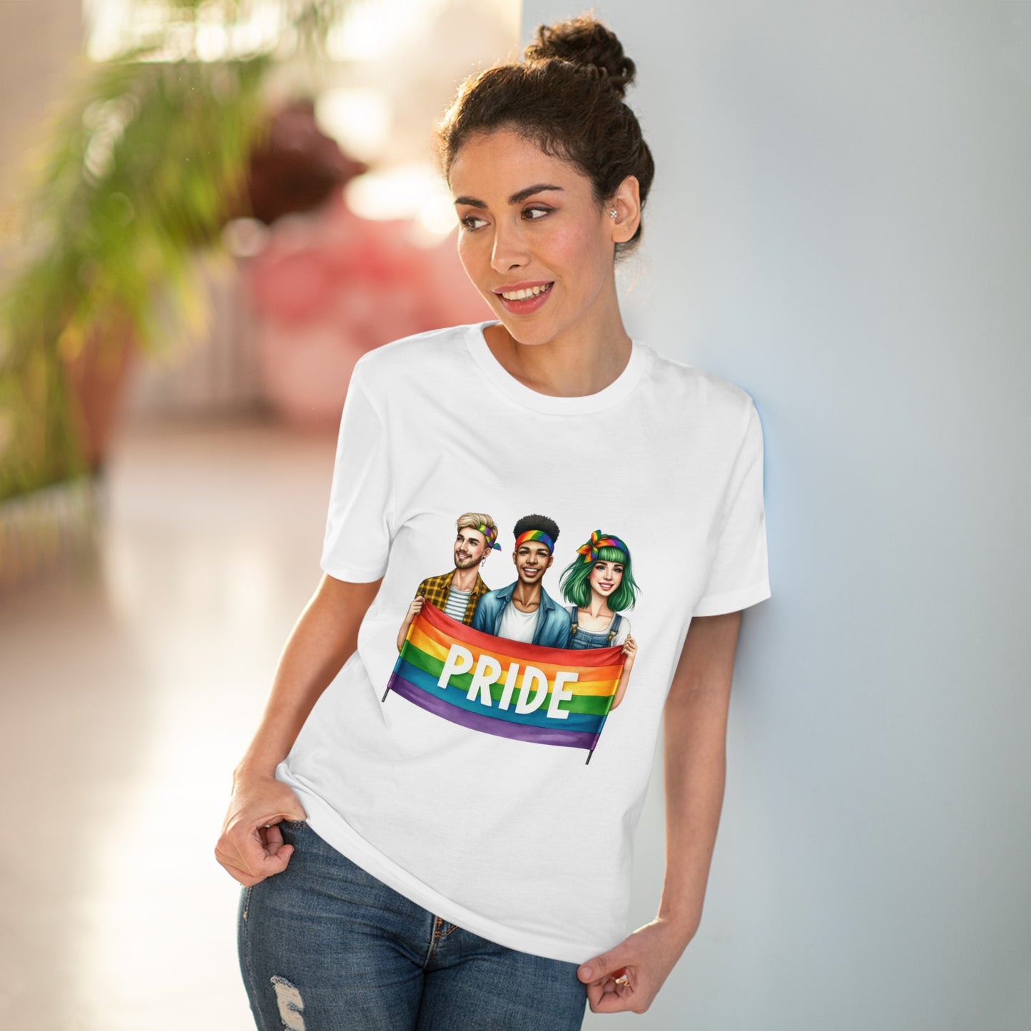 "Pride Rainbow Tee"- T-Shirt