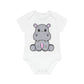 "Adorable Organic Short Sleeve Bodysuit for- Baby Organic Short Sleeve Bodysuit