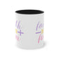 "Faith over Fear" - Christian Love - Two Tone Mug