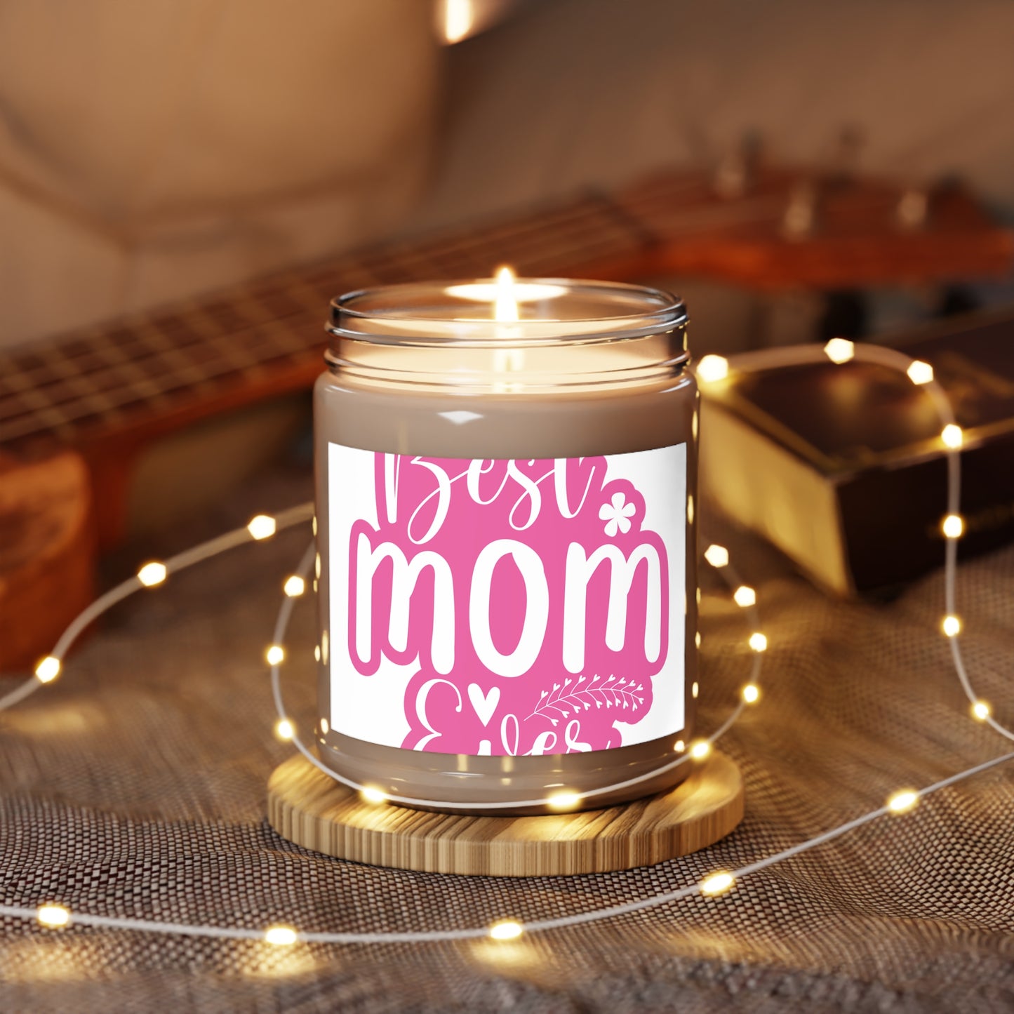 "Mom's Delight: Lavender Infused- Scented Candle