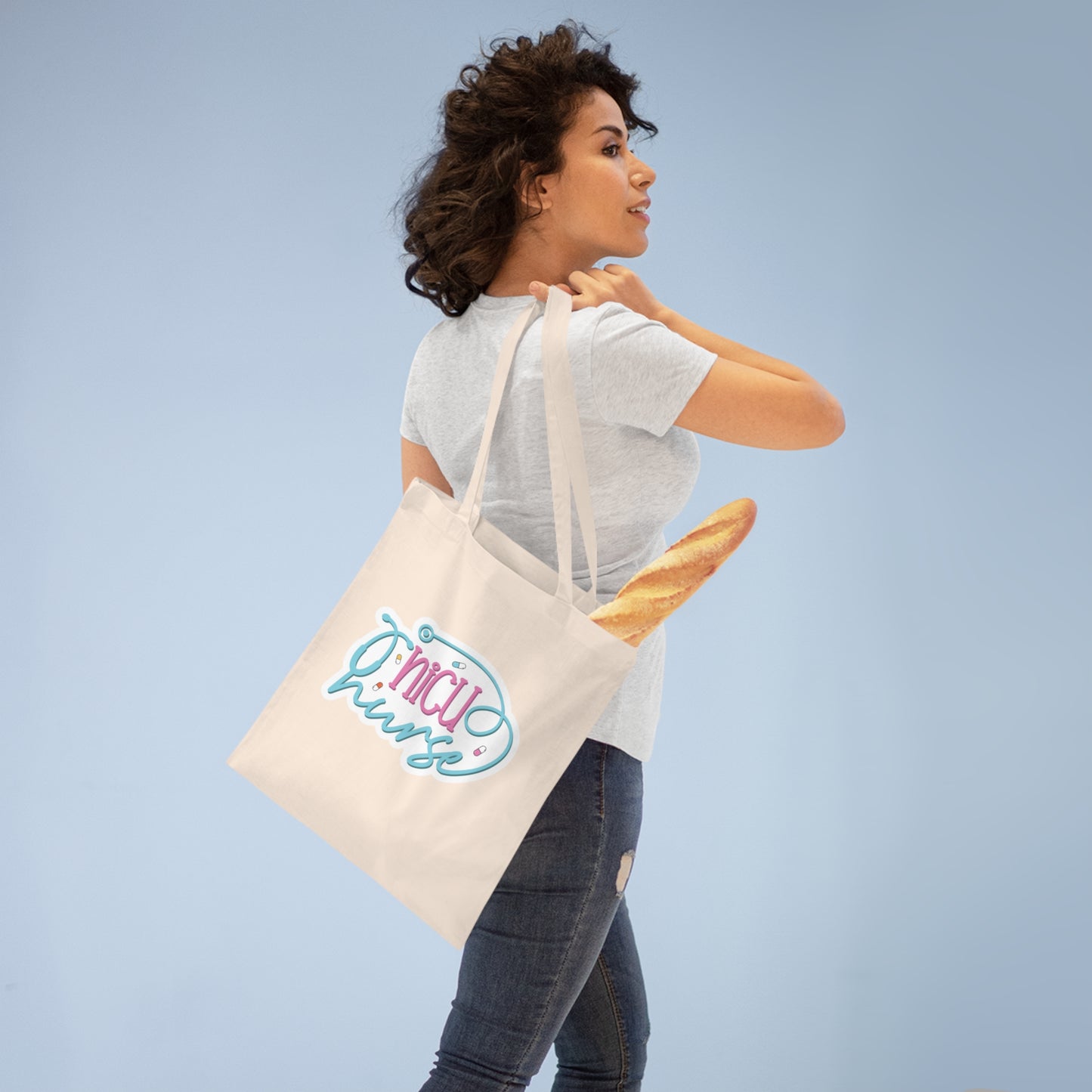 "Empowered Nurse essentials: Tote Bag for- Tote Bag