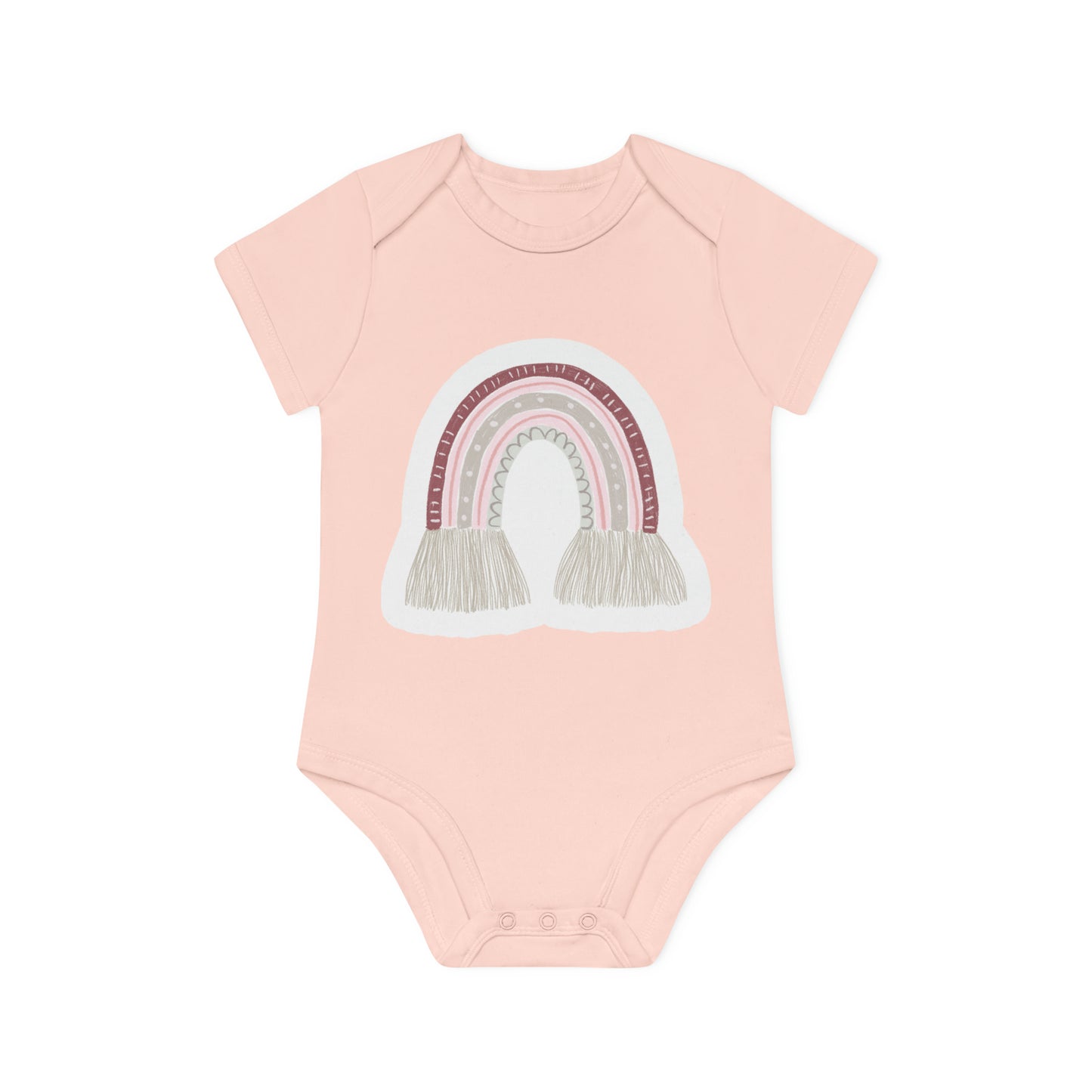 "Organically Adorable: Baby Short Sleeve Bod- Baby Organic Short Sleeve Bodysuit