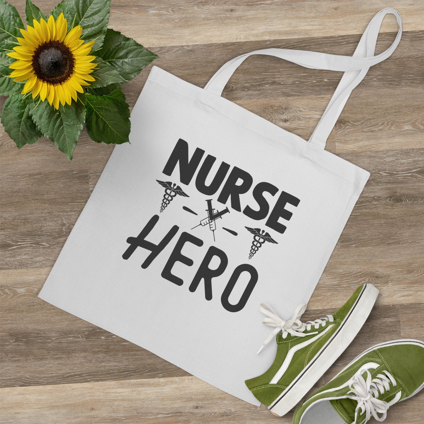 "Carry Your Caring Spirit: Nurse T- Tote Bag