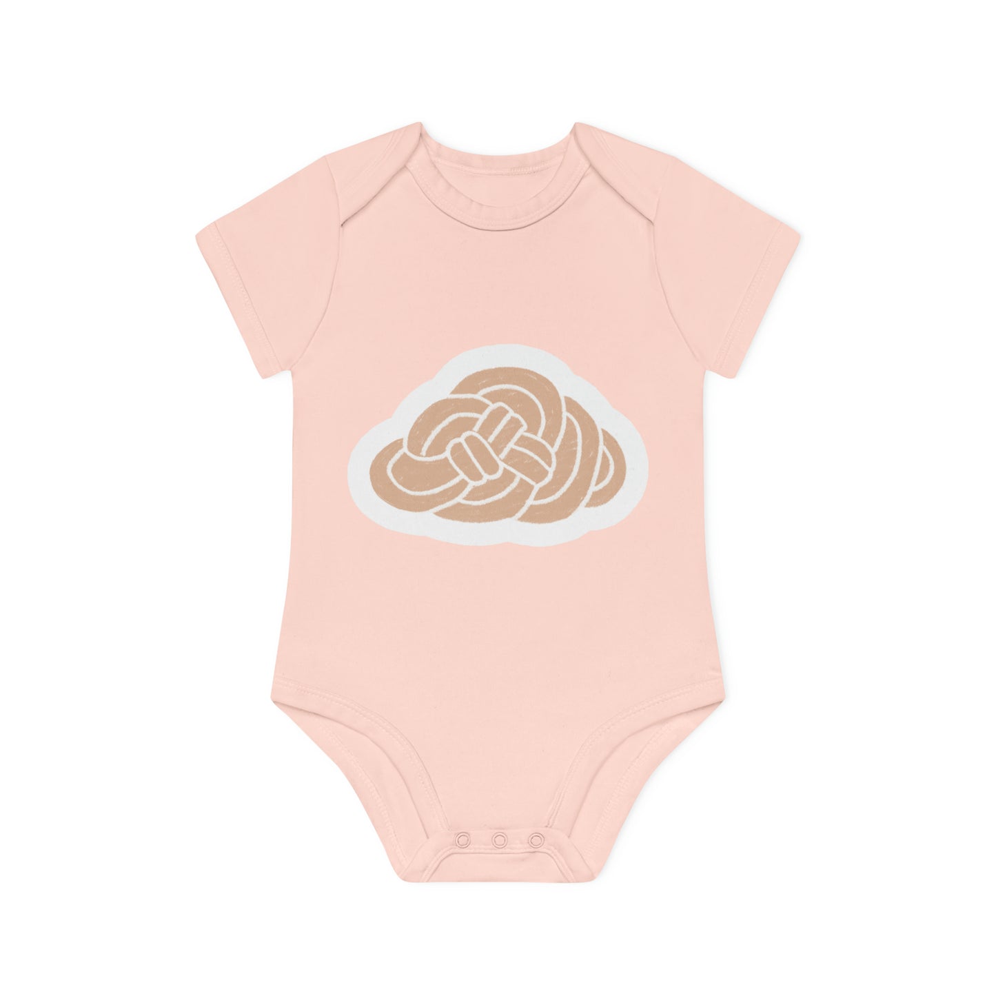 "Adorable and Organic: Baby Short Sleeve Bod- Baby Organic Short Sleeve Bodysuit