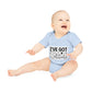 "I've got Cattitude" - Baby Organic Short Sleeve Bodysuit