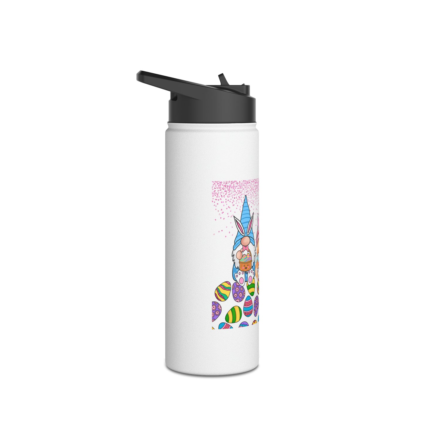 "Easter Bliss Tumbler: Colorful Spring- Stainless Steel Tumbler