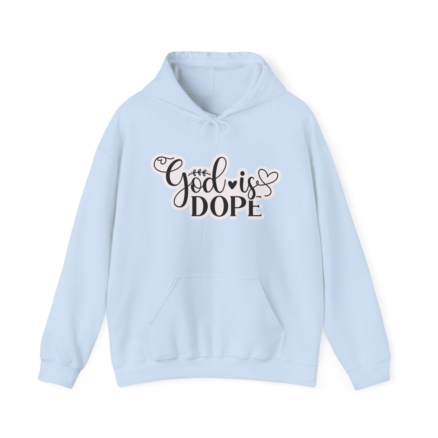 "Blessed and Cozy: Christian Quote Hood- Hoodie